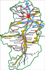Karte Oberallgäu